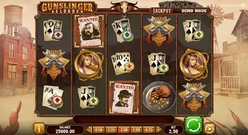 Gunslinger reloaded slot screenshot