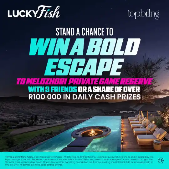 Lucky Fish Bold Escape promo banner