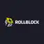 Logo image for rollblock casino rollblock logo logo