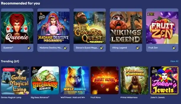 galaxyno casino slots screenshot