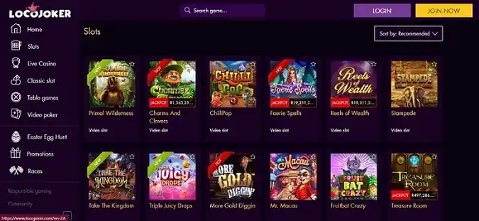 Locojoker casino slot games