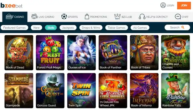 Bzeebet slots