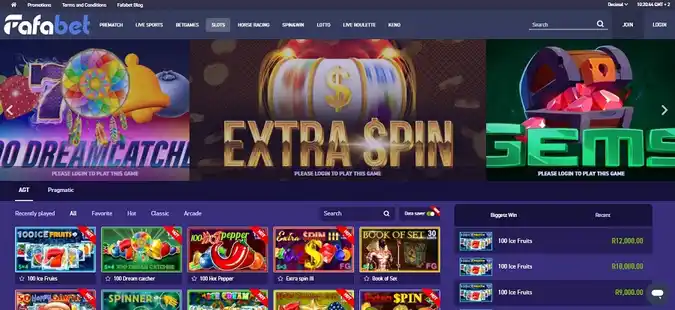 Fafabet slots