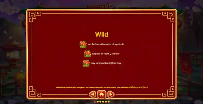 Lantern Luck Slot Wild Symbol