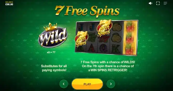 777 Strike Slot Free Spins