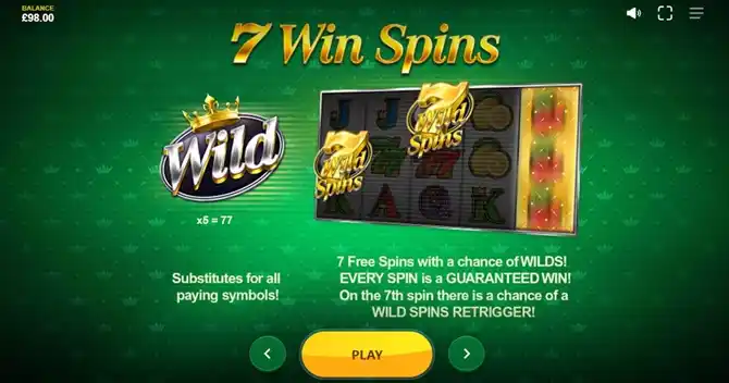 777 Strike Slot Win Spins