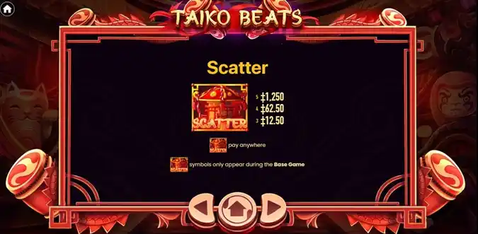 Taiko Beats Slot Scatter Symbol