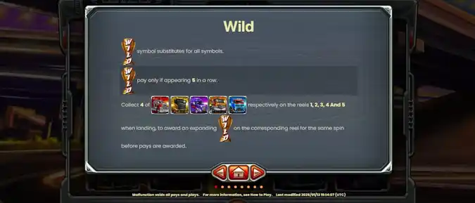Wild Trucks Slot Wild Symbols