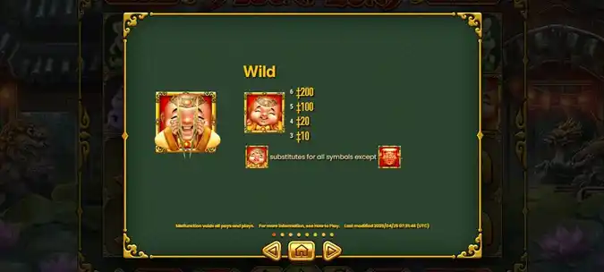 5 Lucky Lions Slot Wild