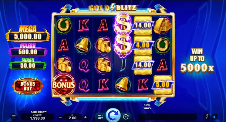 Gold Blitz Slot Demo