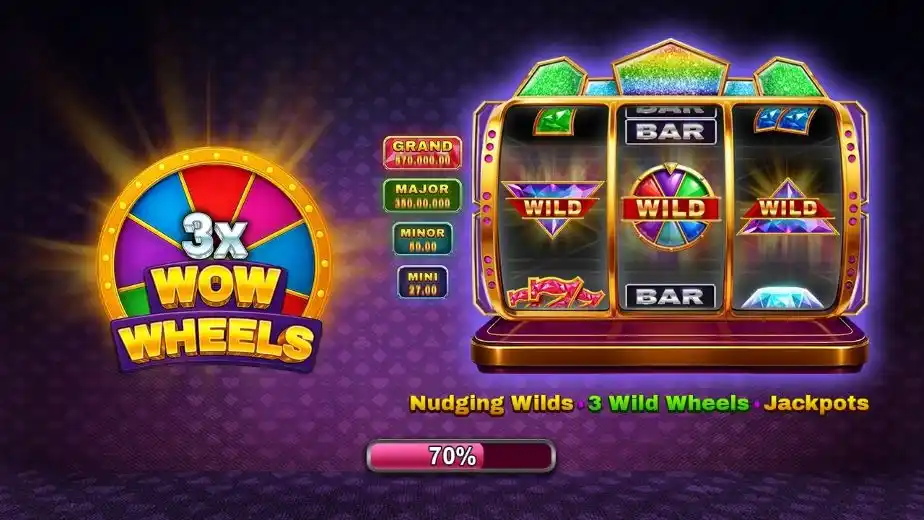 3X Wow Wheels Slot Layout