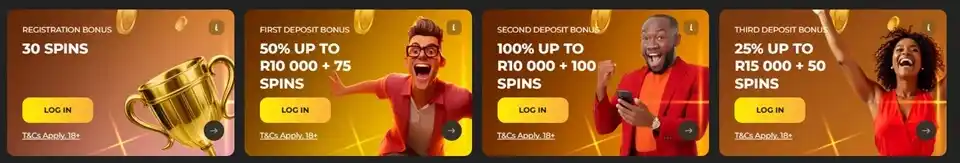 Jabulabets Welcome bonus