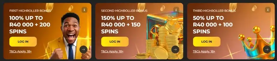 Jabulabets Highroller Welcome Bonus