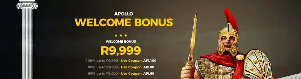 Apollo Slots Casino Welcome Bonus