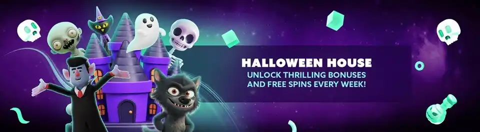 Slotbox Casino Halloween House