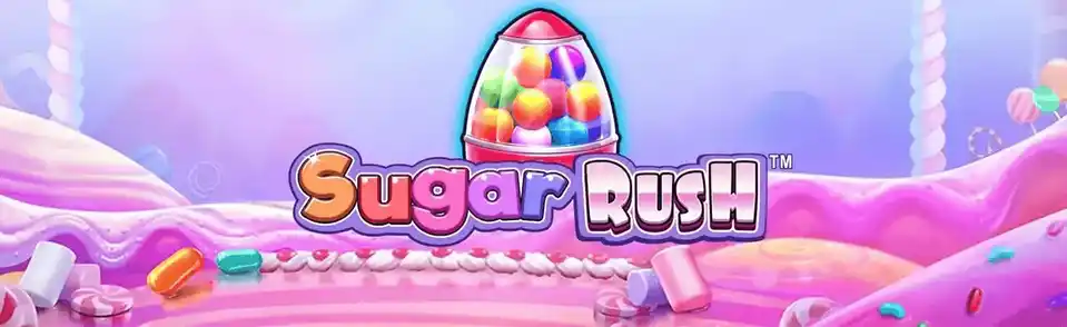 Sugar Rush slot promo banner
