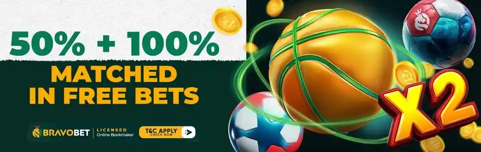 Bravobet Sports Welcome Bonus
