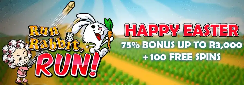 Apollo Slots Easter Bonus - Run Rabbit Run