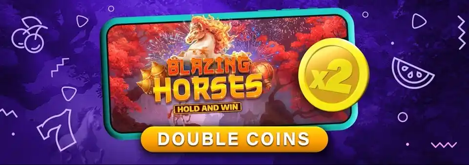 Slotbox Casino Blazing Horses Promo