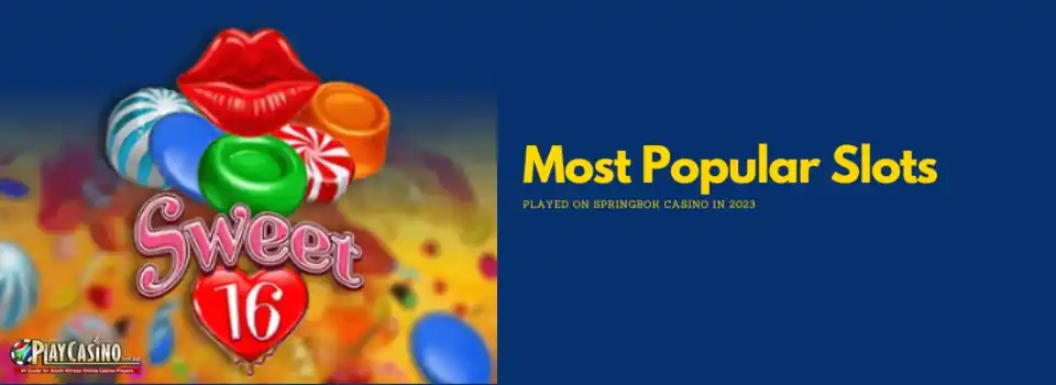 Most popular online slots of 2023 in South Africa