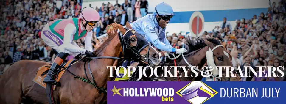 Lists of Top Jockeys and Trainers Durban July 2024