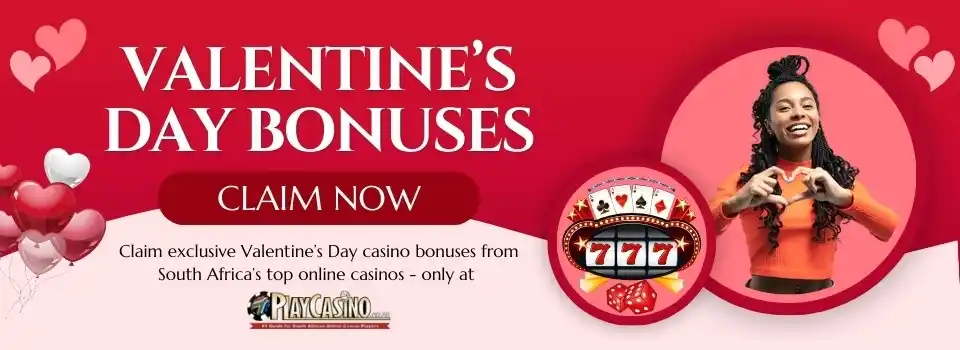 Claim your Valentine's Day casino bonuses at PlayCasino