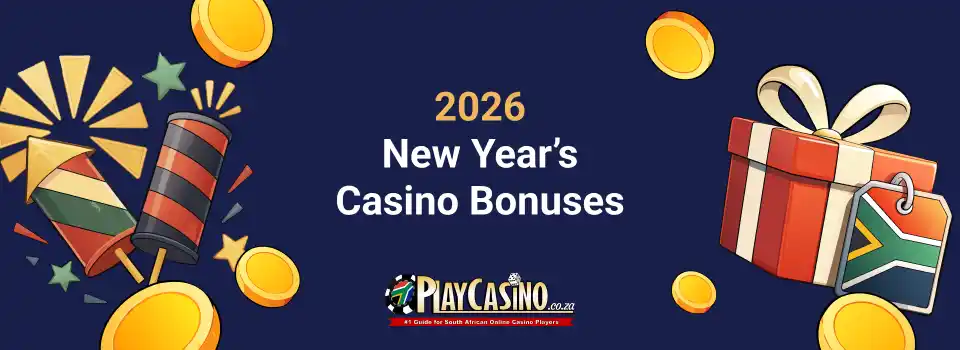 PlayCasino's New Year Casino Bonuses promo banner