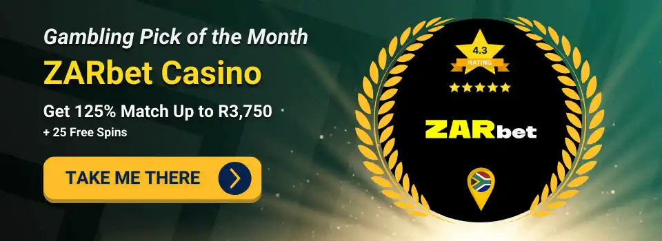 Gambling Site of the Month - ZARbet