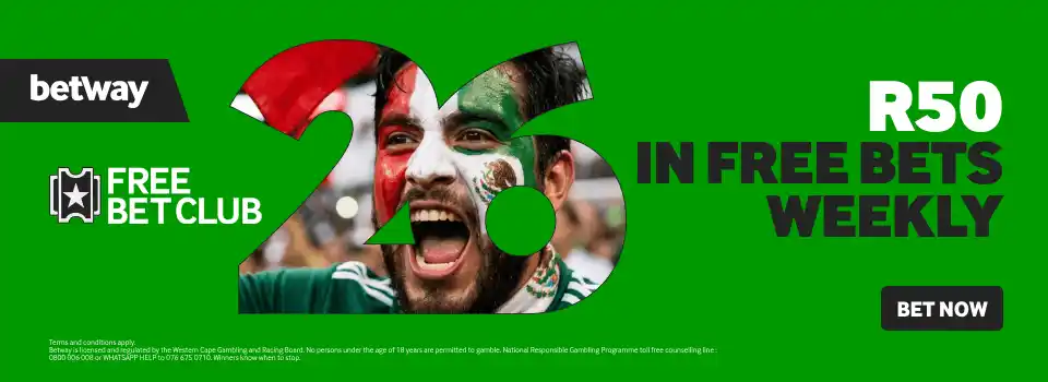 Betway WC Free Bet Club