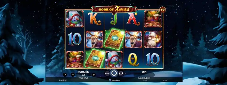 Book of xmas slot screenshot