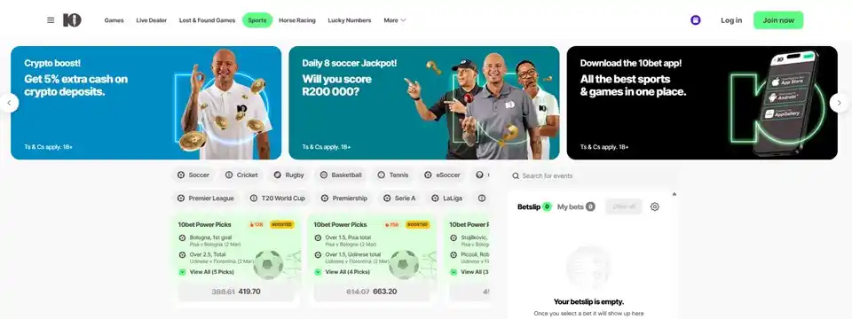 10Bet Sports Betting