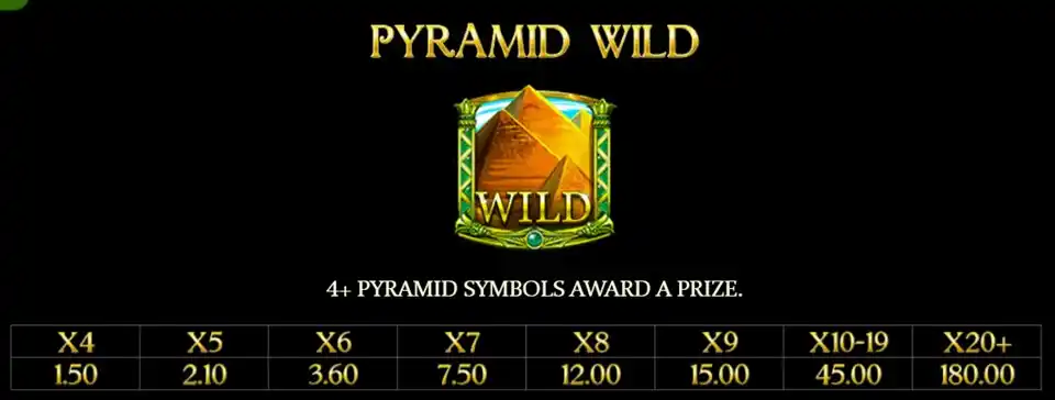 Legend of the Nile Slot Pyramid Wild