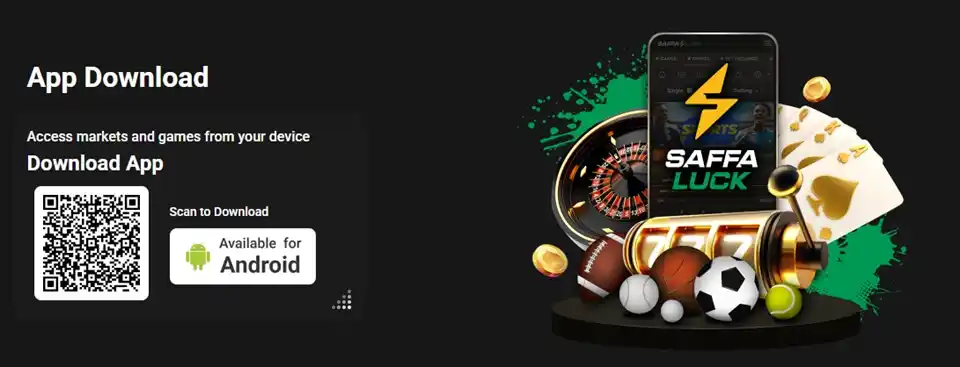 SaffaLuck Mobile App