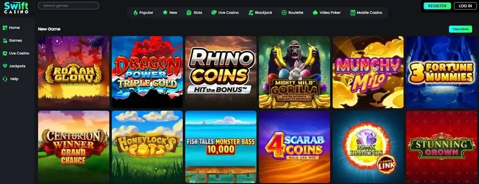 Swift Casino Games