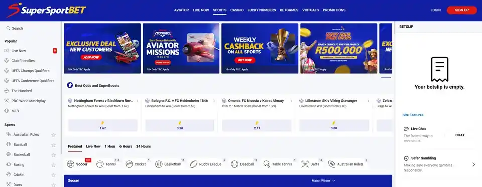 SuperSportBet Sports Betting
