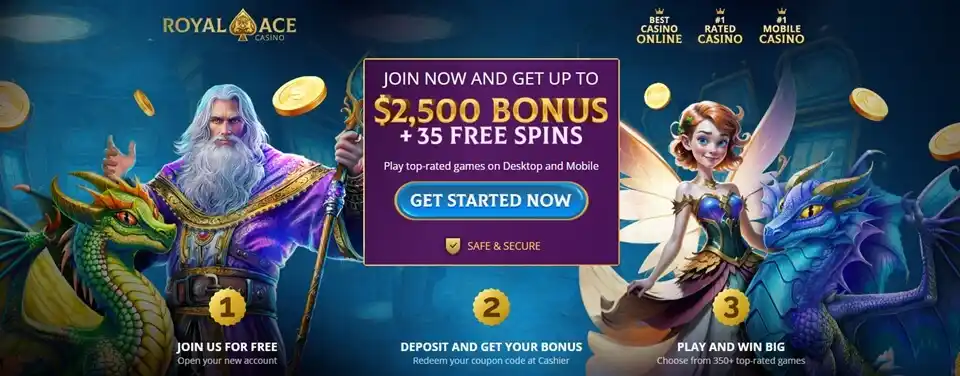 Royal Ace Casino Welcome Bonus