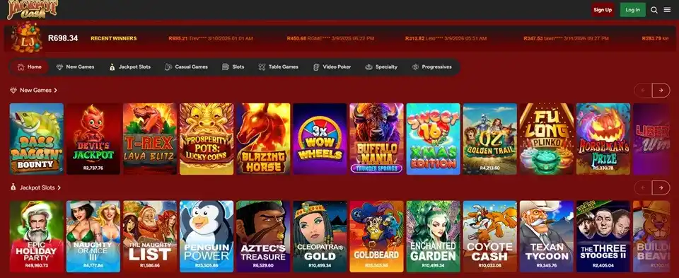Jackpot Cash Casino Games