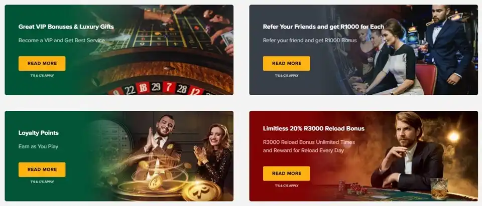 Tusk Casino Bonuses