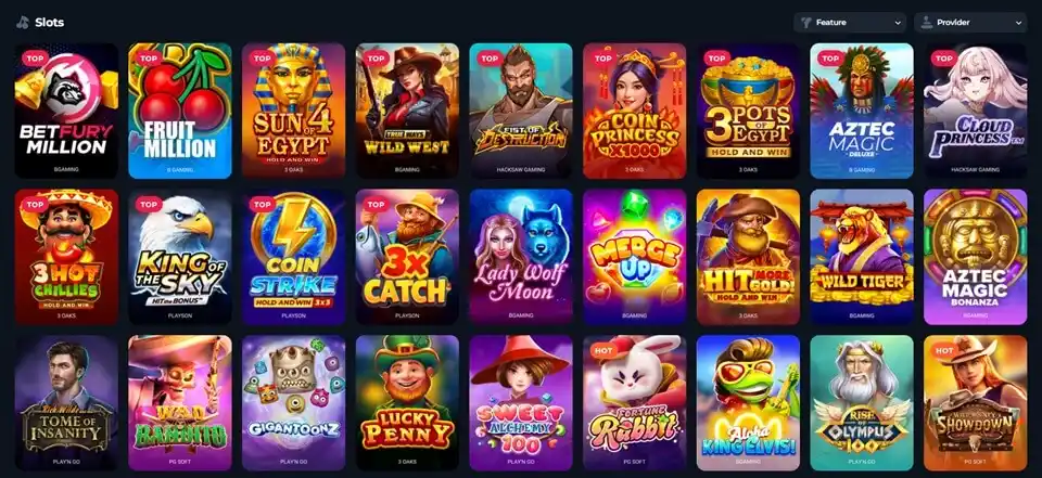 BetFury Slots