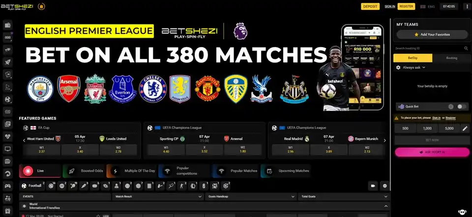 Betshezi Sports Betting