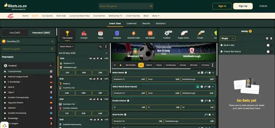 Gbets Sports Betting