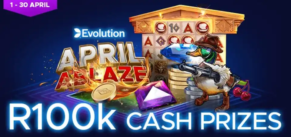 Jackpot City Casino April Ablaze Promo