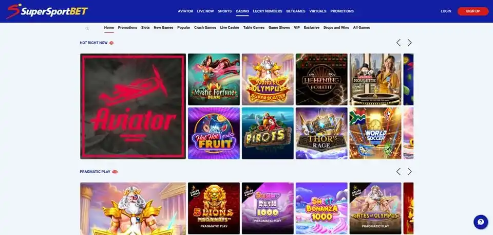 SuperSportBet Games