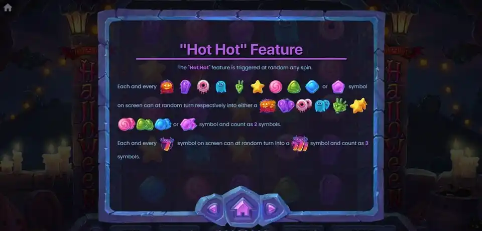 Hot Hot Halloween Slots Hot Hot Feature