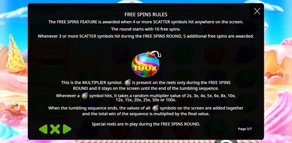 Sweet Bonanza Slot Free Spins