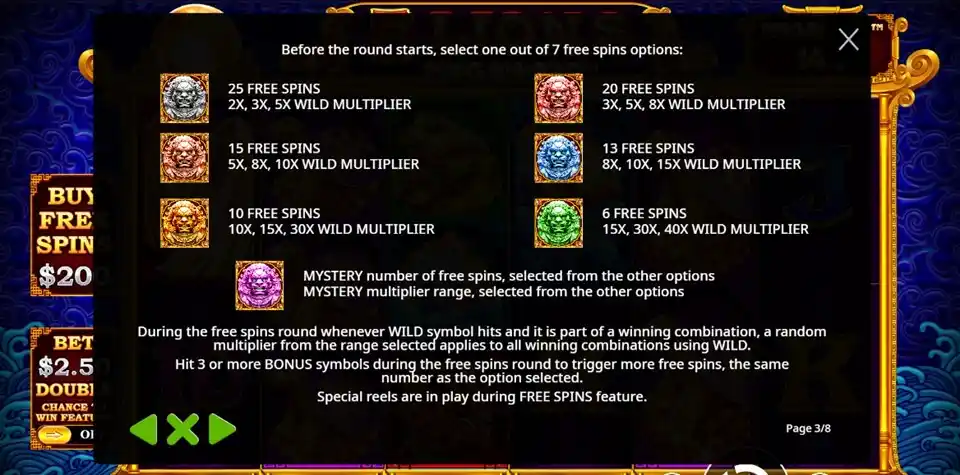 5 Lions Megaways Slot Free Spins