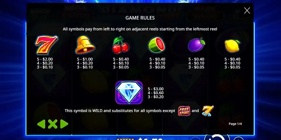 Diamond Strike Slot Symbol