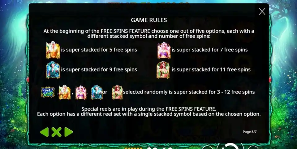 Pixie Wings Slot Free Spins