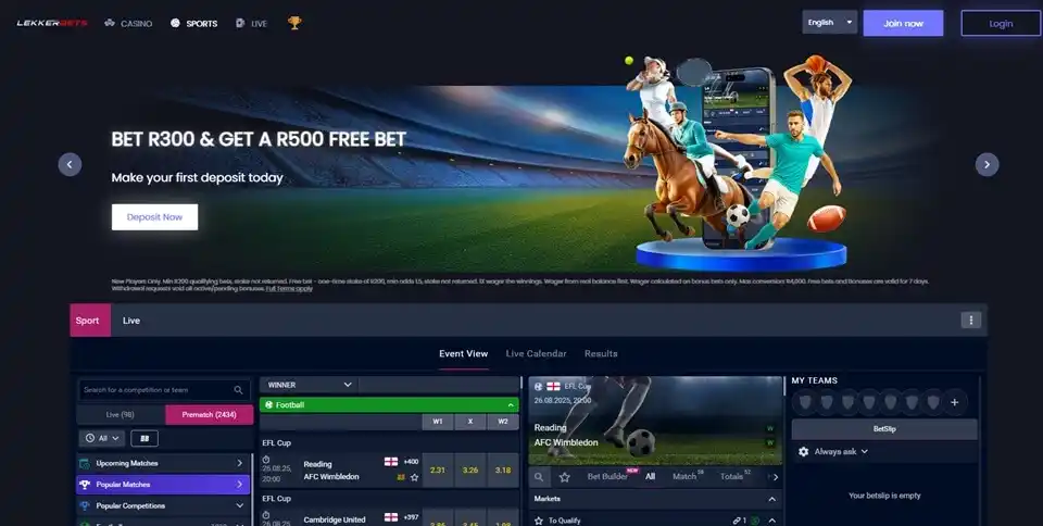 Lekkerbets Sports Betting