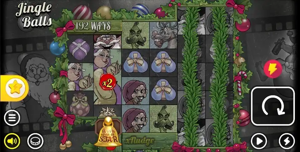 Jingle Balls Slot Game Screenshot